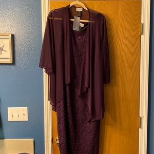 Tank dress by Catherine’s with matching shrug. Size 16W